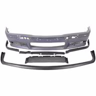 BimmerWorld E36 M3 Style Front Bumper Kit — Front Spoiler