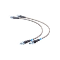 BimmerWorld V3 Stainless Brake Line Kit, Front Axle — E36 3 Series